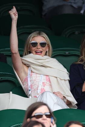 . 29 06 2022. London, United Kingdom. Georgia Toffolo watches Andy Murray second round match on day three of the Wimbledon Tennis Championships in London.  xStephenxLockx xi-Imagesx IIM-23562-0052