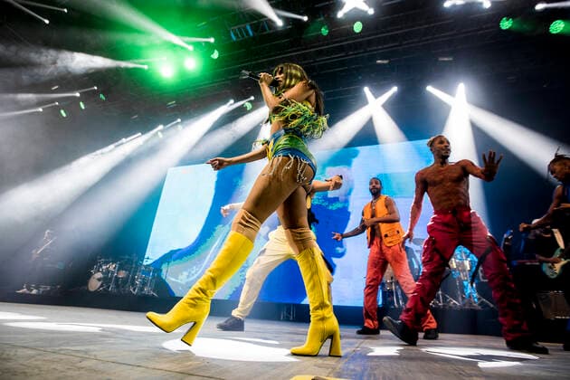 Anitta live at Roskilde Festival 2022, Roskilde, Denmark Roskilde, Denmark. 29th, June 2022. The Brazilian singer Anitta performs a live concert during the Danish music festival Roskilde Festival 2022 in Roskilde. Roskilde Denmark  Copyright: xGonzalesxPhoto LassexLagonix
