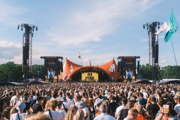 Drew Sycamore live at Roskilde Festival 2022, Roskilde, Denmark Roskilde, Denmark. 29th, June 2022. The Danish singer Drew Sycamore performs a live concert during the Danish music festival Roskilde Festival 2022 in Roskilde. Roskilde Denmark  Copyright: xGonzalesxPhoto FlemmingxBoxJensex
