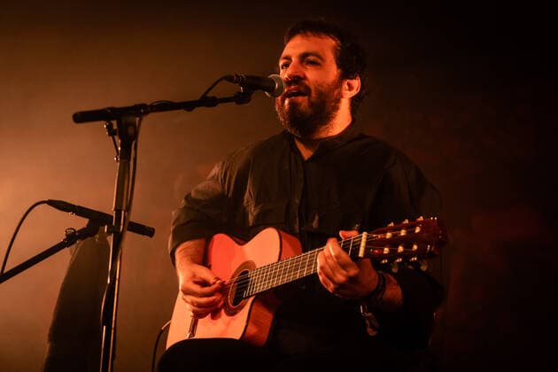 Kiko Dinucci live at Roskilde Festival 2022, Roskilde, Denmark Roskilde, Denmark. 29th, June 2022. The Brazilian singer, songwriter and musician Kiko Dinucci performs a live concert during the Danish music festival Roskilde Festival 2022 in Roskilde. Roskilde Denmark  Copyright: xGonzalesxPhoto ErlingxBrodersenx