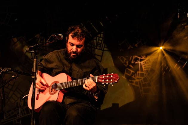 Kiko Dinucci live at Roskilde Festival 2022, Roskilde, Denmark Roskilde, Denmark. 29th, June 2022. The Brazilian singer, songwriter and musician Kiko Dinucci performs a live concert during the Danish music festival Roskilde Festival 2022 in Roskilde. Roskilde Denmark  Copyright: xGonzalesxPhoto ErlingxBrodersenx