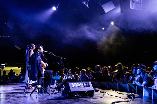 Kiko Dinucci live at Roskilde Festival 2022, Roskilde, Denmark Roskilde, Denmark. 29th, June 2022. The Brazilian singer, songwriter and musician Kiko Dinucci performs a live concert during the Danish music festival Roskilde Festival 2022 in Roskilde. Roskilde Denmark  Copyright: xGonzalesxPhoto ErlingxBrodersenx