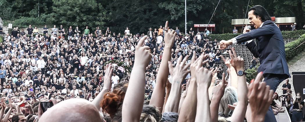 Concert by Nick Cave and the bad seeds, @ Waldbuehne Berlin Nick Cave and the bad seeds