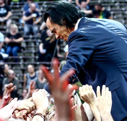 Concert by Nick Cave and the bad seeds, @ Waldbuehne Berlin Nick Cave and the bad seeds