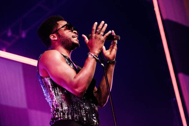 Cimafunk live at Roskilde Festival 2022, Roskilde, Denmark Roskilde, Denmark. 29th, June 2022. The Cuban singer Cimafunk performs a live concert during the Danish music festival Roskilde Festival 2022 in Roskilde. Roskilde Denmark  Copyright: xGonzalesxPhoto MalthexIvarssonx