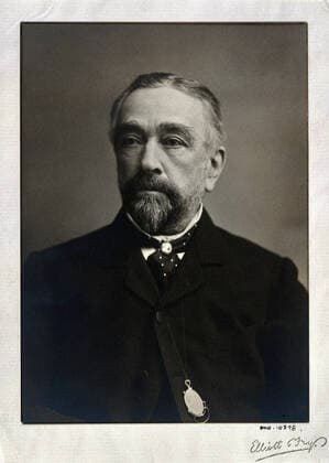Sir William Roberts. Photograph by Elliott & Fry.