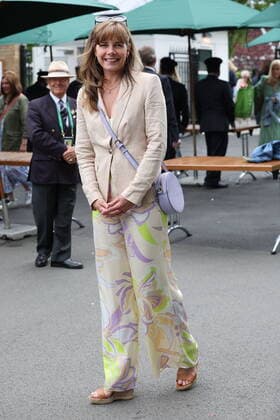 . 30 06 2022. London, United Kingdom. Darcey Bussell arriving on day four of the Wimbledon Tennis Championships in London.  xStephenxLockx xi-Imagesx IIM-23566-0008