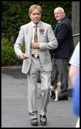 . 30 06 2022. London, United Kingdom. Sir Cliff Richard arriving on day four of the Wimbledon Tennis Championships in London.  xStephenxLockx xi-Imagesx IIM-23566-0018