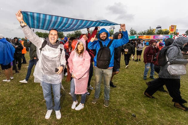 Illustration picture shows the first day of the Rock Werchter music festival in Werchter, Thursday 30 June 2022. This year s edition of the festival is taking place from 30 June to 3 July, after two cancelled editions in 2020 and 2021 due to the corona virus pandemic.  JAMESxARTHURxGEKIERE 36884130