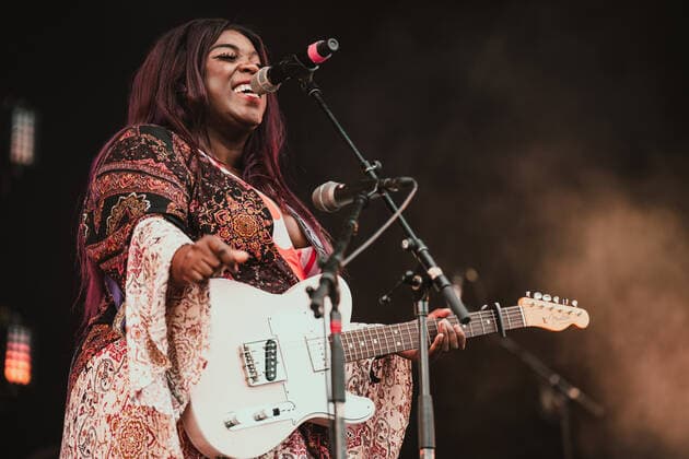 Yola live at Roskilde Festival 2022, Roskilde, Denmark Roskilde, Denmark. 30th, June 2022. The English singer and songwriter Yola performs a live concert during the Danish music festival Roskilde Festival 2022 in Roskilde. Roskilde Denmark  Copyright: xGonzalesxPhoto MathiasxKristensex
