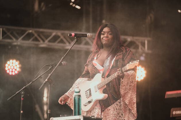 Yola live at Roskilde Festival 2022, Roskilde, Denmark Roskilde, Denmark. 30th, June 2022. The English singer and songwriter Yola performs a live concert during the Danish music festival Roskilde Festival 2022 in Roskilde. Roskilde Denmark  Copyright: xGonzalesxPhoto MathiasxKristensex