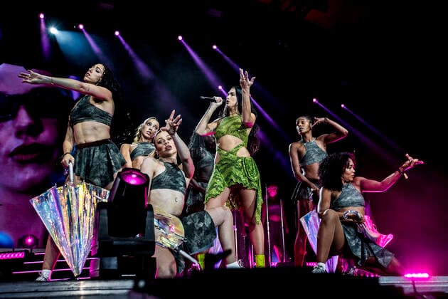 Dua Lipa live at Roskilde Festival 2022, Roskilde, Denmark Roskilde, Denmark. 30th, June 2022. The English singer and songwriter Dua Lipa performs a live concert during the Danish music festival Roskilde Festival 2022 in Roskilde. Roskilde Denmark  Copyright: xGonzalesxPhoto LassexLagonix
