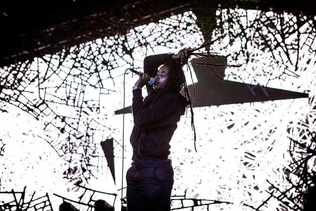 Moor Mother live at Roskilde Festival 2022, Roskilde, Denmark Roskilde, Denmark. 30th, June 2022. The American singer, musician and poet Moor Mother performs a live concert during the Danish music festival Roskilde Festival 2022 in Roskilde. Roskilde Denmark  Copyright: xGonzalesxPhoto ChristianxHjorthx