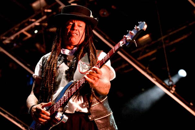Cass Lewis performing on stage during Skunk Anansie Celebrating 25 years, Music Concert in Padua, Italy, June 30 2022  Copyright: xEttorexGriffonix xipa-agency.netx xx 0