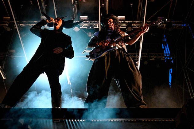Skin performing on stage with Cass Lewis during Skunk Anansie Celebrating 25 years, Music Concert in Padua, Italy, June 30 2022  Copyright: xEttorexGriffonix xipa-agency.netx xx 0