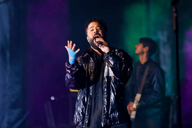 Singer Adel Tawil at his concert in Cologne Tanzbrunnen Cologne, 30 06 2022 NRW Germany Copyright: xChristophxHardtx