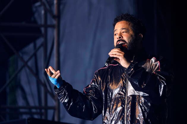 Singer Adel Tawil at his concert in Cologne Tanzbrunnen Cologne, 30 06 2022 NRW Germany Copyright: xChristophxHardtx