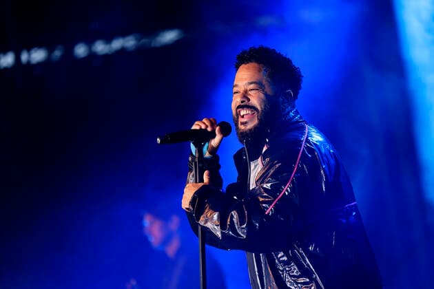 Singer Adel Tawil at his concert in Cologne Tanzbrunnen Cologne, 30 06 2022 NRW Germany Copyright: xChristophxHardtx