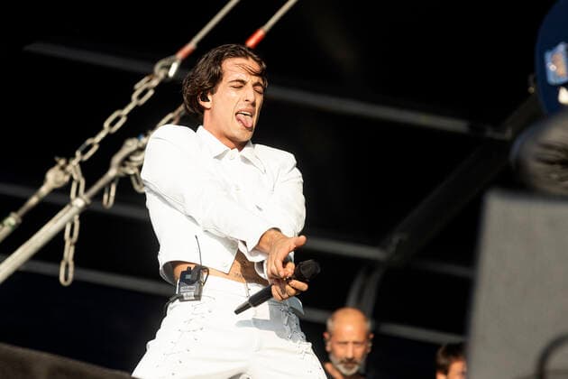STOCKHOLM 20220701 Maneskin performs during the Lollapaloozafestival at Gärdet in Stockholm on Friday STOCKHOLM SWEDEN x11930x  Copyright: xMagnusxAnderssonx xTTx LOLLAPALOOZA STOCKHOLM 2022