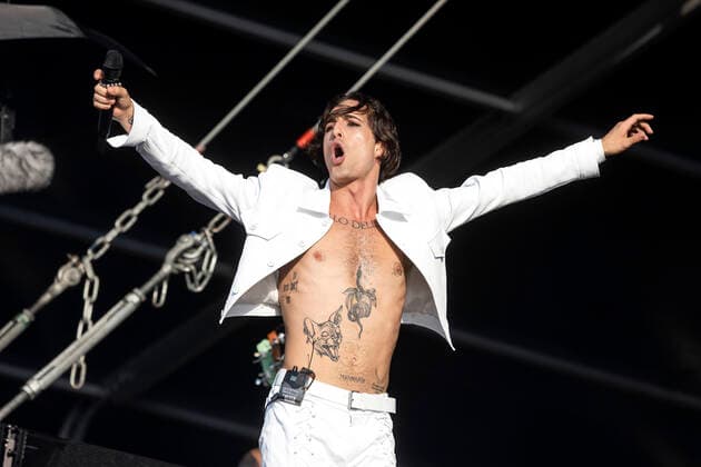 STOCKHOLM 20220701 Maneskin performs during the Lollapaloozafestival at Gärdet in Stockholm on Friday STOCKHOLM SWEDEN x11930x  Copyright: xMagnusxAnderssonx xTTx LOLLAPALOOZA STOCKHOLM 2022