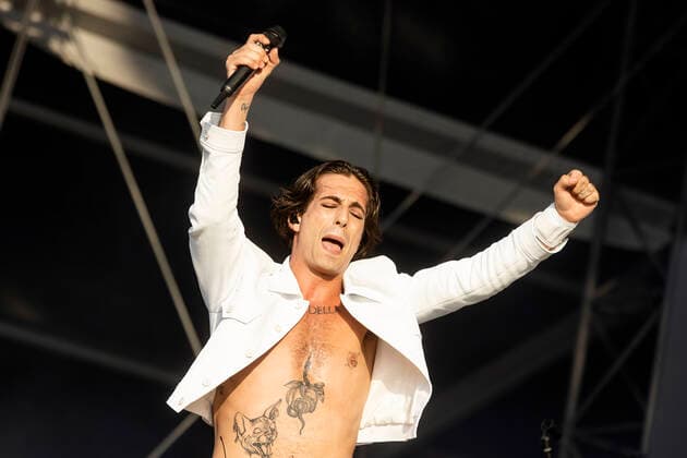 STOCKHOLM 20220701 Maneskin performs during the Lollapaloozafestival at Gärdet in Stockholm on Friday STOCKHOLM SWEDEN x11930x  Copyright: xMagnusxAnderssonx xTTx LOLLAPALOOZA STOCKHOLM 2022