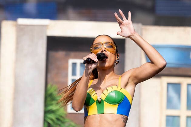STOCKHOLM 20220701 Anitta performs during the Lollapaloozafestival at Gärdet in Stockholm on Friday STOCKHOLM SWEDEN x11930x  Copyright: xMagnusxAnderssonx xTTx LOLLAPALOOZA STOCKHOLM 2022
