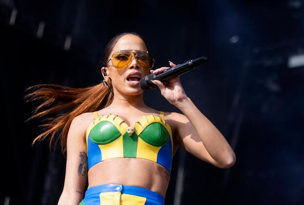 STOCKHOLM 20220701 Anitta performs during the Lollapaloozafestival at Gärdet in Stockholm on Friday STOCKHOLM SWEDEN x11930x  Copyright: xMagnusxAnderssonx xTTx LOLLAPALOOZA STOCKHOLM 2022