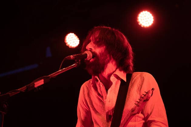 Cristiano Godano of Marlene Kuntz during Marlene Kuntz @ NXT Station, Music Concert in Bergamo, Italy, July 01 2022  Copyright: xTommasoxBerardix xipa-agency.netx xx 0