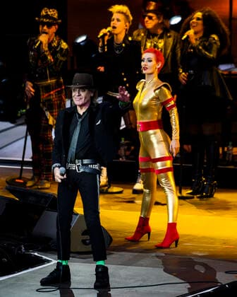 Concert of Udo Lindenberg in the Berlin Waldbühne Udo Lindenberg gave on 01 07 2022 a concert in the Berlin Waldbühne In the course of his tour Udopium Live 2022 is Udo Lindenberg two days in a row in the Waldbühne, both concerts are completely sold out , Berlin Berlin Germany Westend