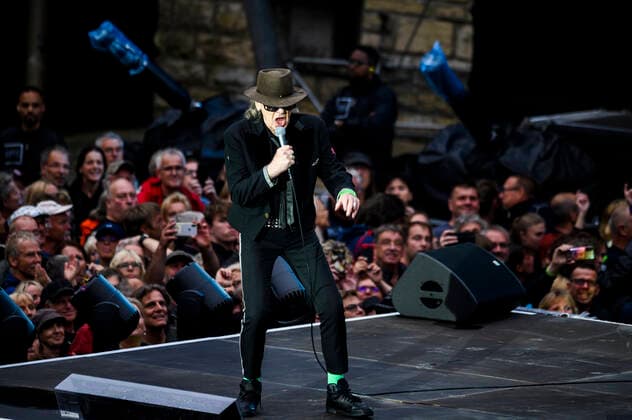 Concert of Udo Lindenberg in the Berlin Waldbühne Udo Lindenberg gave on 01 07 2022 a concert in the Berlin Waldbühne In the course of his tour Udopium Live 2022 is Udo Lindenberg two days in a row in the Waldbühne, both concerts are completely sold out , Berlin Berlin Germany Westend