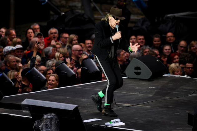 Concert of Udo Lindenberg in the Berlin Waldbühne Udo Lindenberg gave on 01 07 2022 a concert in the Berlin Waldbühne In the course of his tour Udopium Live 2022 is Udo Lindenberg two days in a row in the Waldbühne, both concerts are completely sold out , Berlin Berlin Germany Westend