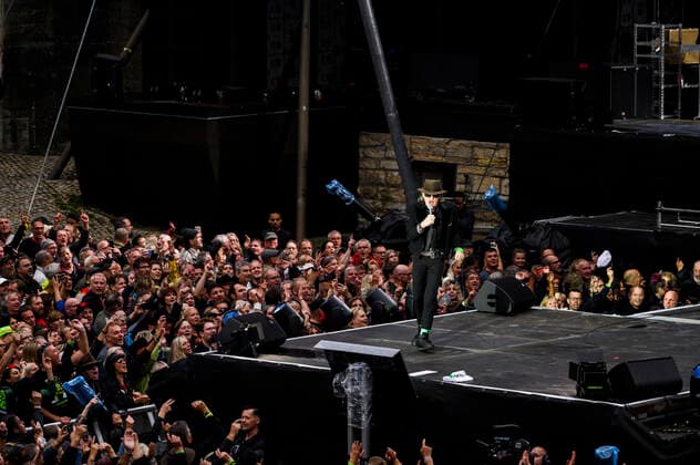 Concert of Udo Lindenberg in the Berlin Waldbühne Udo Lindenberg gave on 01 07 2022 a concert in the Berlin Waldbühne In the course of his tour Udopium Live 2022 is Udo Lindenberg two days in a row in the Waldbühne, both concerts are completely sold out , Berlin Berlin Germany Westend