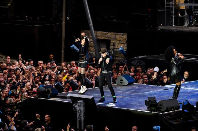 Concert of Udo Lindenberg in the Berlin Waldbühne Udo Lindenberg gave on 01 07 2022 a concert in the Berlin Waldbühne In the course of his tour Udopium Live 2022 is Udo Lindenberg two days in a row in the Waldbühne, both concerts are completely sold out , Berlin Berlin Germany Westend