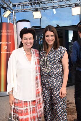 Bettina Reitz Hochschul Praesidentin Film Fernseh Sandra Riess Moderator Muenchen 01 07,2022 HFF Förderpreis Neues Kino Verleihung Muenchen