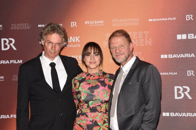 Jury Ingo Fliess Amila Bagriacik Jury Soehnke Wortmann Director Munich 01 07,2022 HFF Foerderpreis Neues Kino Award Munich
