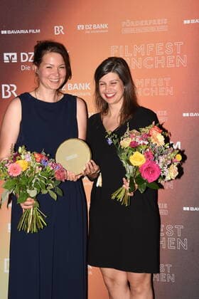 Britta Strampe Laura Klippel Production Award Munich 01 07,2022 HFF Foerderpreis New Cinema Award Munich