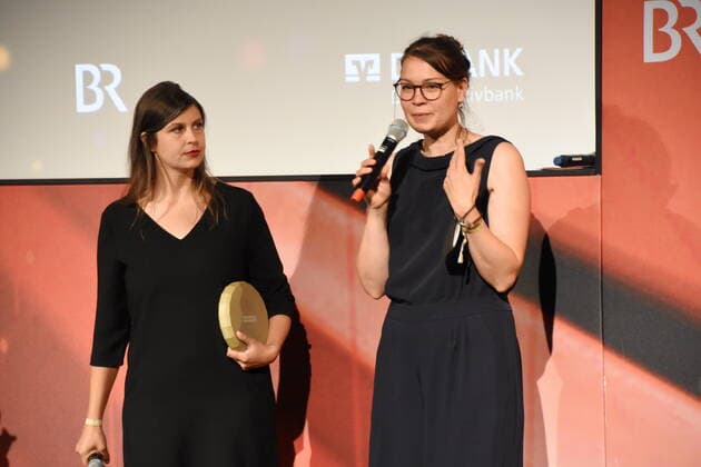 Laura Klippel Britta Strampe Production Award Munich 01 07,2022 HFF Foerderpreis New Cinema Award Munich