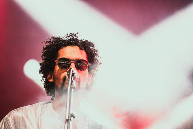 Imarhan live at Roskilde Festival 2022, Roskilde, Denmark Roskilde, Denmark. 02nd, July 2022. The Algerian Tuareg band Imarhan performs a live concert during the Danish music festival Roskilde Festival 2022 in Roskilde. Roskilde Denmark  Copyright: xGonzalesxPhoto MathiasxKristensex