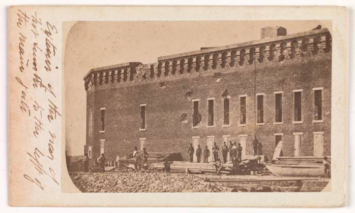 The Evacuation of Fort Sumter, April 1861 April 1861 Edward Anthony American. The Evacuation of Fort Sumter, April 1861 302675 Copyright: xpiemagsx Metbot-34786