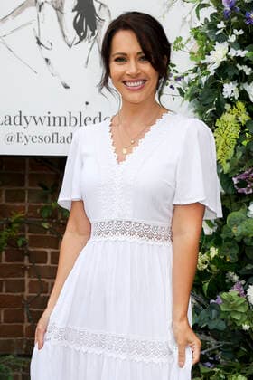 Hayley Sparkes attends the Lady Wimbledon Tennis Party at Warren House Hotel in Kingston upon Thames in London. JULY 2nd 2022  CMYx22252