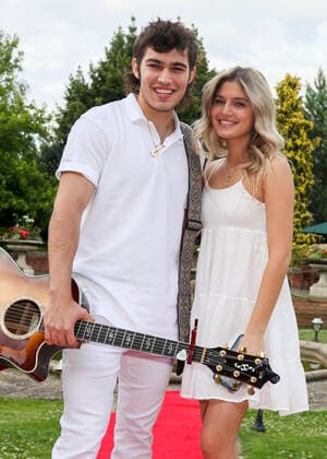 Juna N Joey attend the Lady Wimbledon Tennis Party at Warren House Hotel in Kingston upon Thames in London. JULY 2nd 2022  CMYx22252