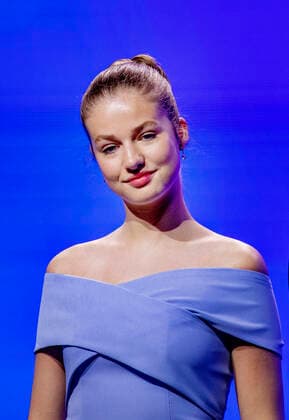 04-07-2022 Girona Princess Leonor at the 2022 Princess of Girona foundation awards ceremony in Barcelona. Â  Copyright: xPPEx
