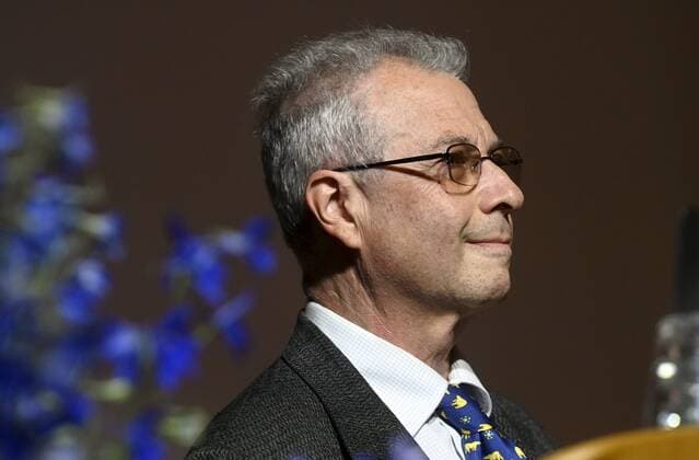 IMU President Carlos E. Kenig delivers a speech at The Fields Prize for Mathematics award ceremony during the International Congress of Mathematicians 2022 (ICM 2022) in Helsinki, Finland on July 5, 2022. Helsinki Finland  Copyright: xVesaxMoilanenx LKLAPV20220705101008D954