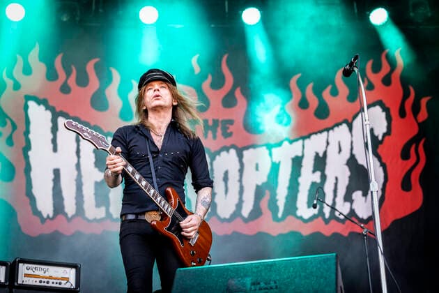 The Hellacopters Oslo, Norway. 24th, June 2022. The Swedish hard rock band The Hellacopters performs a live concert during the Norwegian music festival Tons of Rock 2022 in Oslo. Here vocalist and guitarist Nicke Andersson is seen live on stage. Oslo Norway Ekebergsletta  Copyright: xGonzalesxPhoto TerjexDokkenx