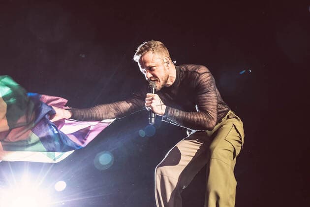July 8, 2022, Madrid, Spain: Dan Reynolds of Imagine Dragons performs on stage at MadCool in Ifema, Madrid. Madrid Spain - ZUMAs197 20220708_zaa_s197_049 Copyright: xValeriaxMagrix