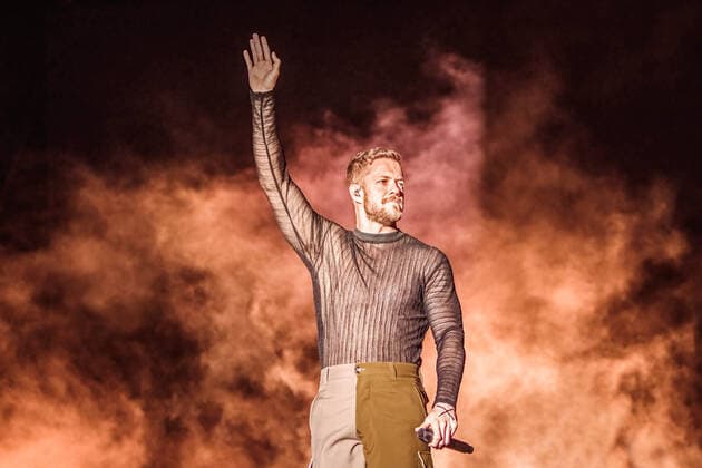 July 7, 2022, Madrid, Spain: Dan Reynolds of Imagine Dragons performs on stage at MadCool in Ifema, Madrid. Madrid Spain - ZUMAs197 20220707_zaa_s197_371 Copyright: xValeriaxMagrix