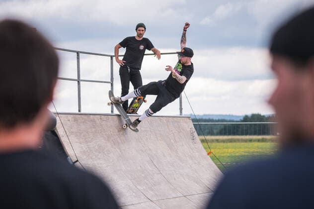 The Mighty Sounds music festival began in Tabor, Czech Republic, on July 8, 2022. (CTKxPhoto PetrxSkrivanek) CTKPhotoP2022070807864  SKR_001