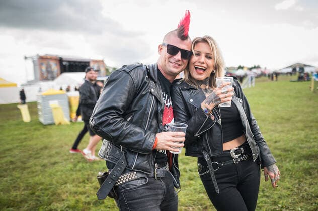 The Mighty Sounds music festival began in Tabor, Czech Republic, on July 8, 2022. (CTKxPhoto PetrxSkrivanek) CTKPhotoP2022070807869  SKR_013