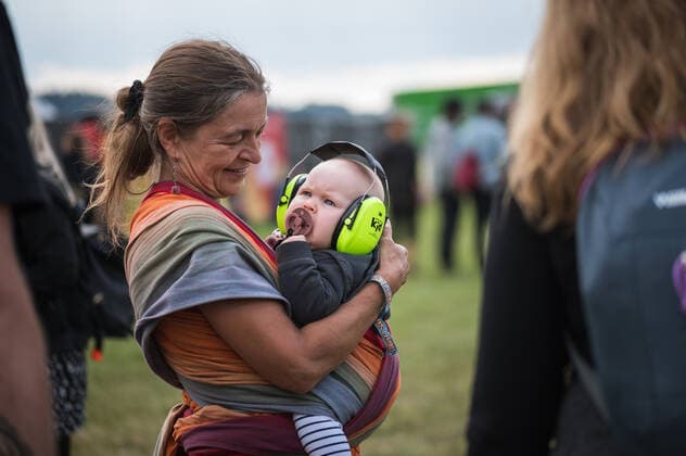 The Mighty Sounds music festival began in Tabor, Czech Republic, on July 8, 2022. (CTKxPhoto PetrxSkrivanek) CTKPhotoP2022070807873  SKR_008