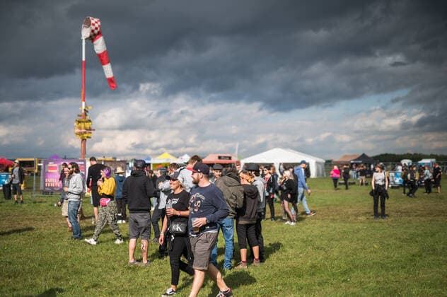 The Mighty Sounds music festival began in Tabor, Czech Republic, on July 8, 2022. (CTKxPhoto PetrxSkrivanek) CTKPhotoP2022070807874  SKR_007